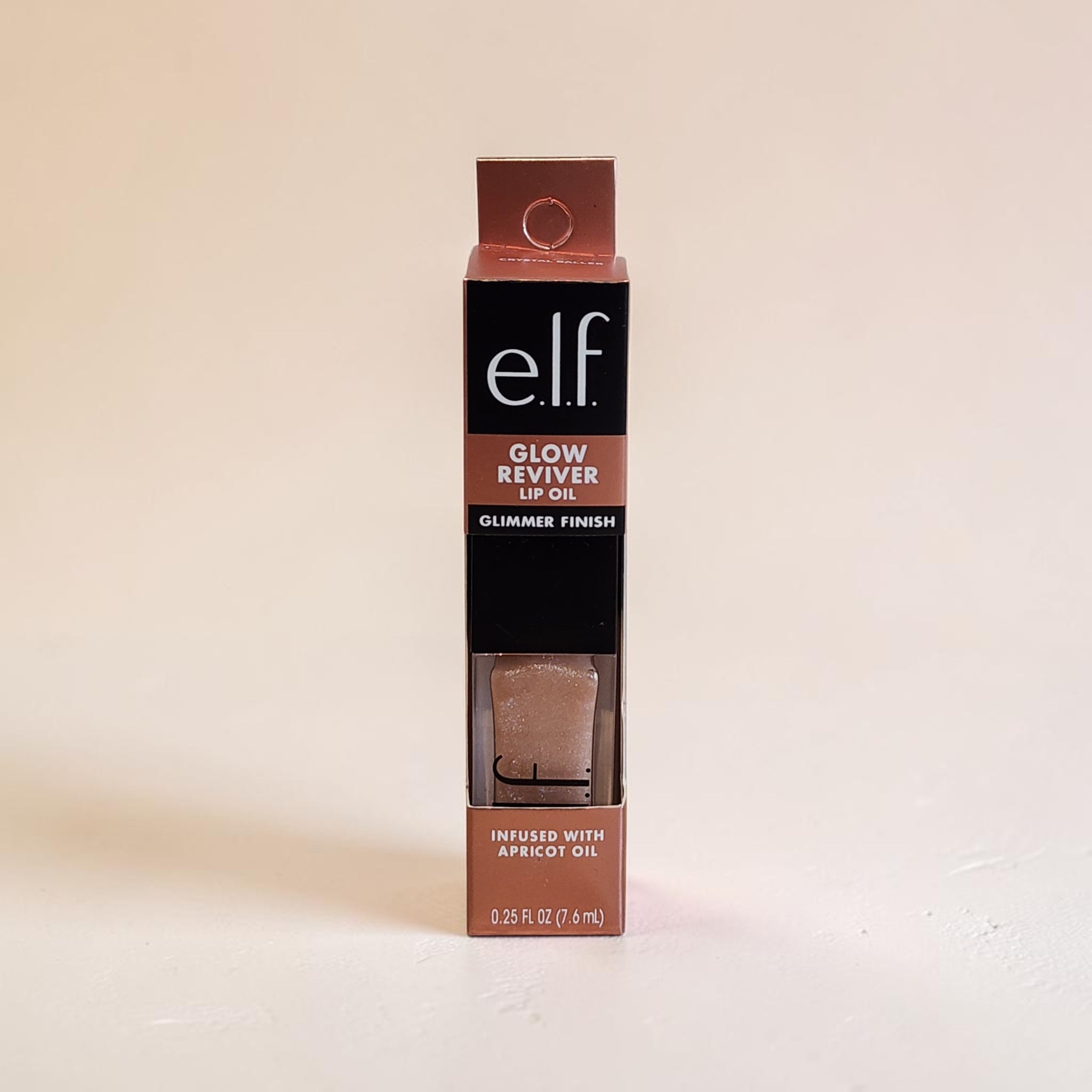 e.l.f. Glow Reviver Lip Oil Glimmer Finish – CRYSTAL BALLER 7.6 ml