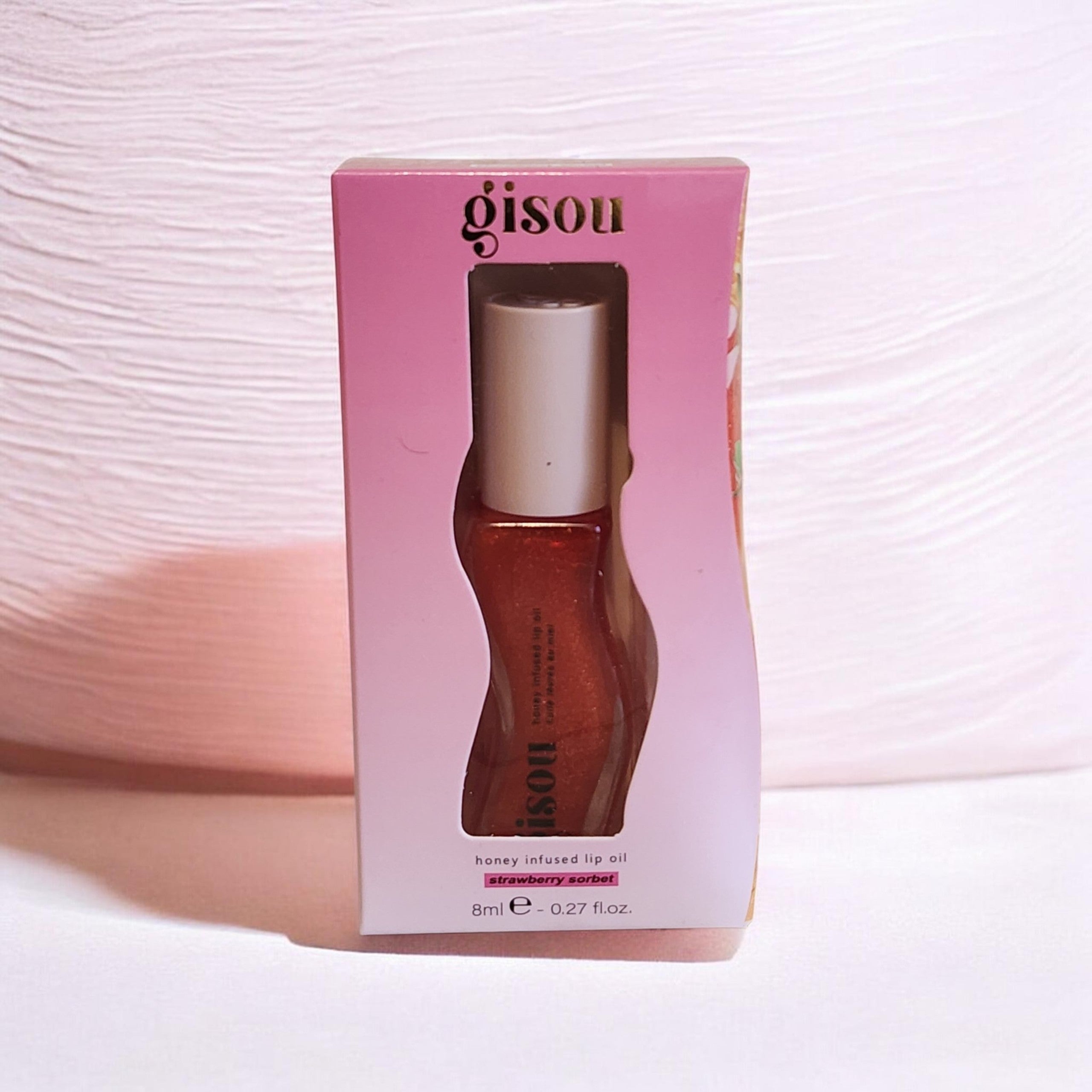 Gisou Honey Infused Lip Oil Strawberry Sorbet