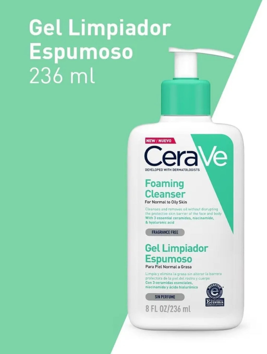 CeraVe Foaming Facial Cleanser