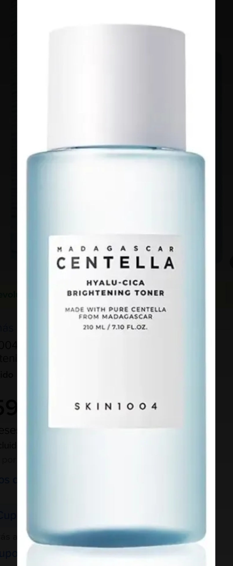 Madagascar Centella Hyalu-Cica Brightening Toner 210 ml