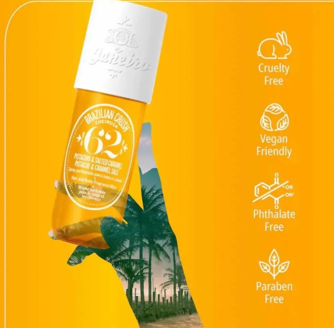 Sol de Janeiro Brazilian Crush Cheirosa 62 Hair & Body Fragrance Mist