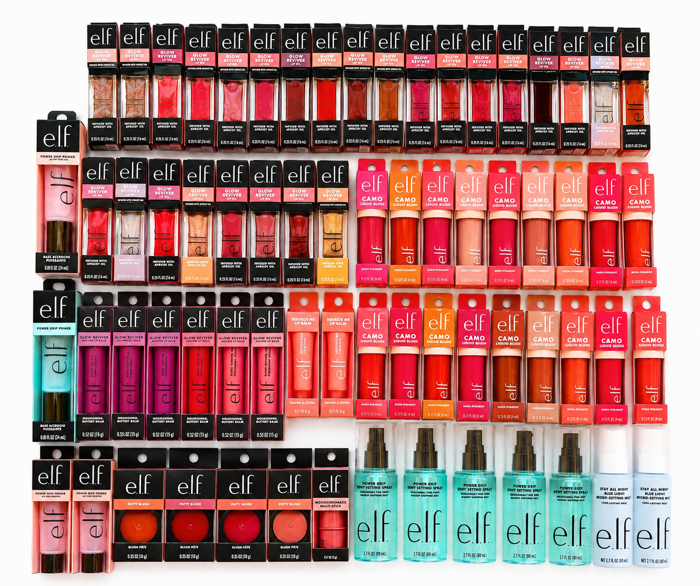 Mayoreo e.l.f. Cosmétics - Productos Surtidos